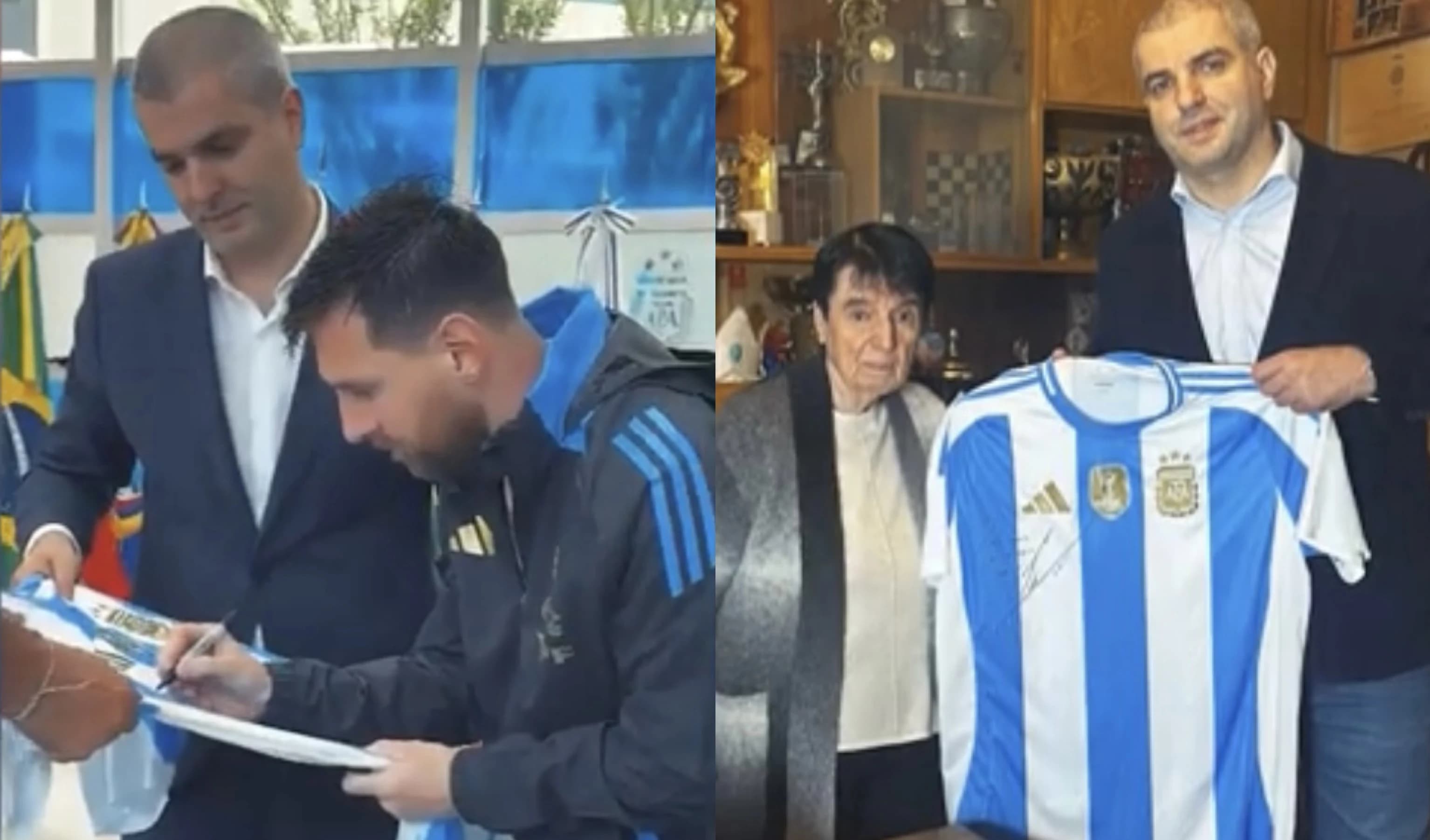 ლიონელ მესის მორიგი საჩუქარი ნონა გაფრინდაშვილს