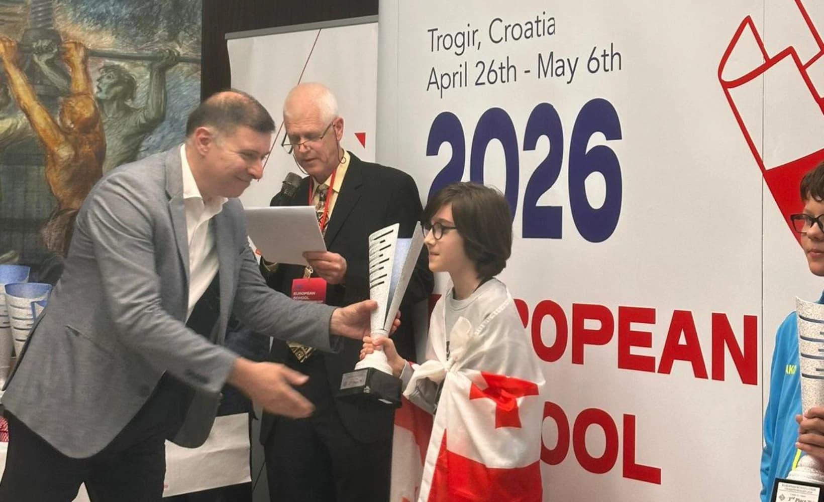 ქართველი მოჭადრაკეების წარმატება ევროპის სასკოლო ჩემპიონატზე