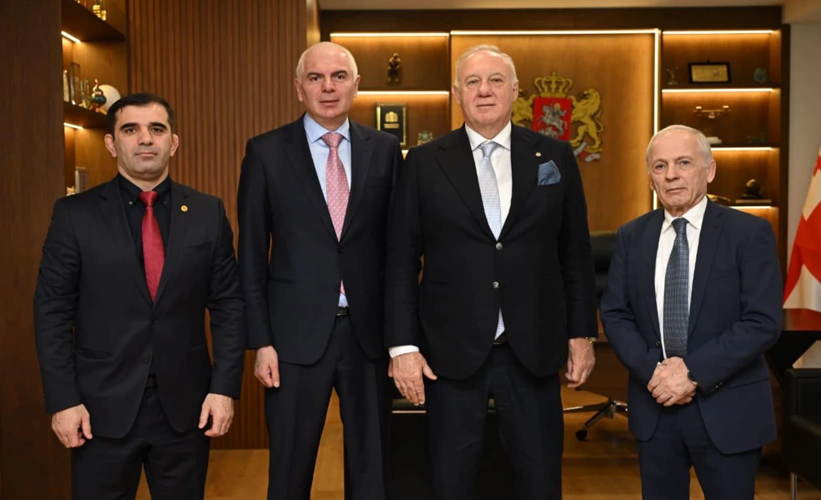 სპორტის მინისტრი ძიუდოს ევროპის კავშირის პრეზიდენტს შეხვდა