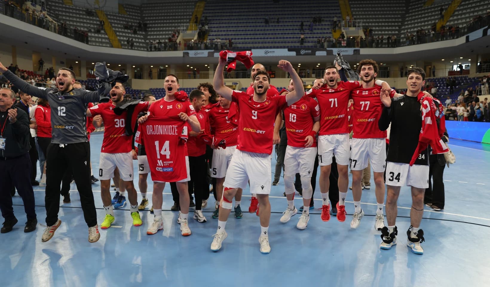 ცნობილია საქართველოს ხელბურთელთა ნაკრების შემადგენლობა ევროპის ჩემპიონატისთვის