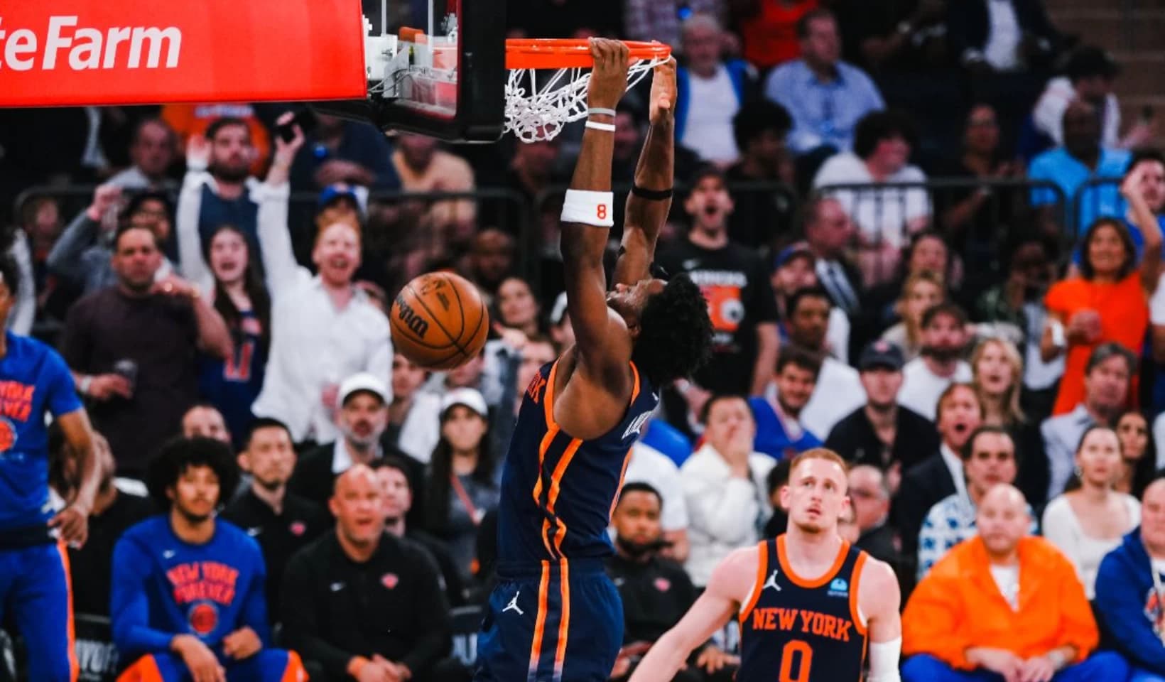 NBA: ნიუ იორკ ნიქსმა სერიაში უპირატესობა ორამდე გაზარდა