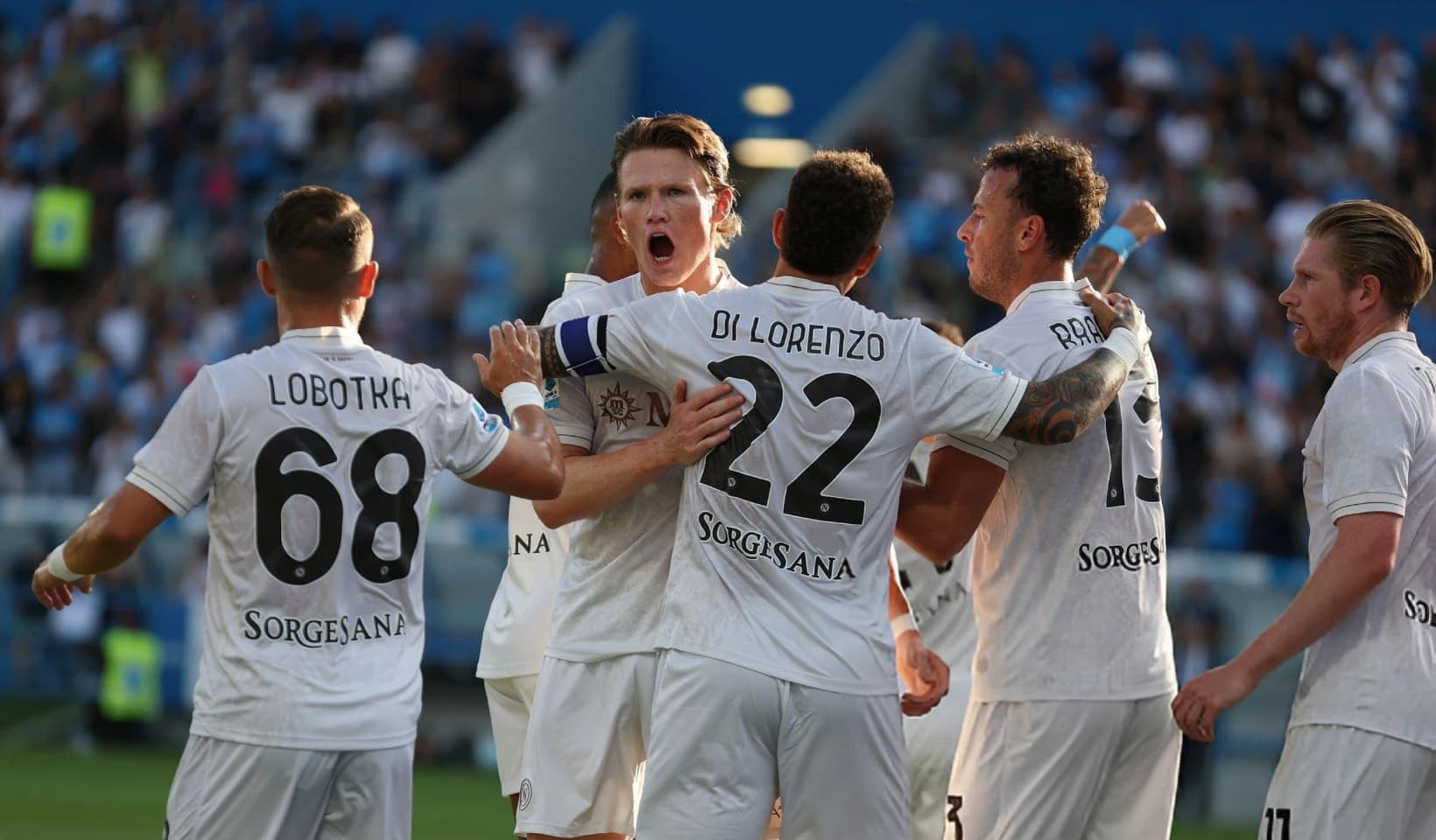ჩემპიონი გამარჯვებით იწყებს — ნაპოლიმ სასუოლოს ორი უპასუხო გოლი გაუტანა