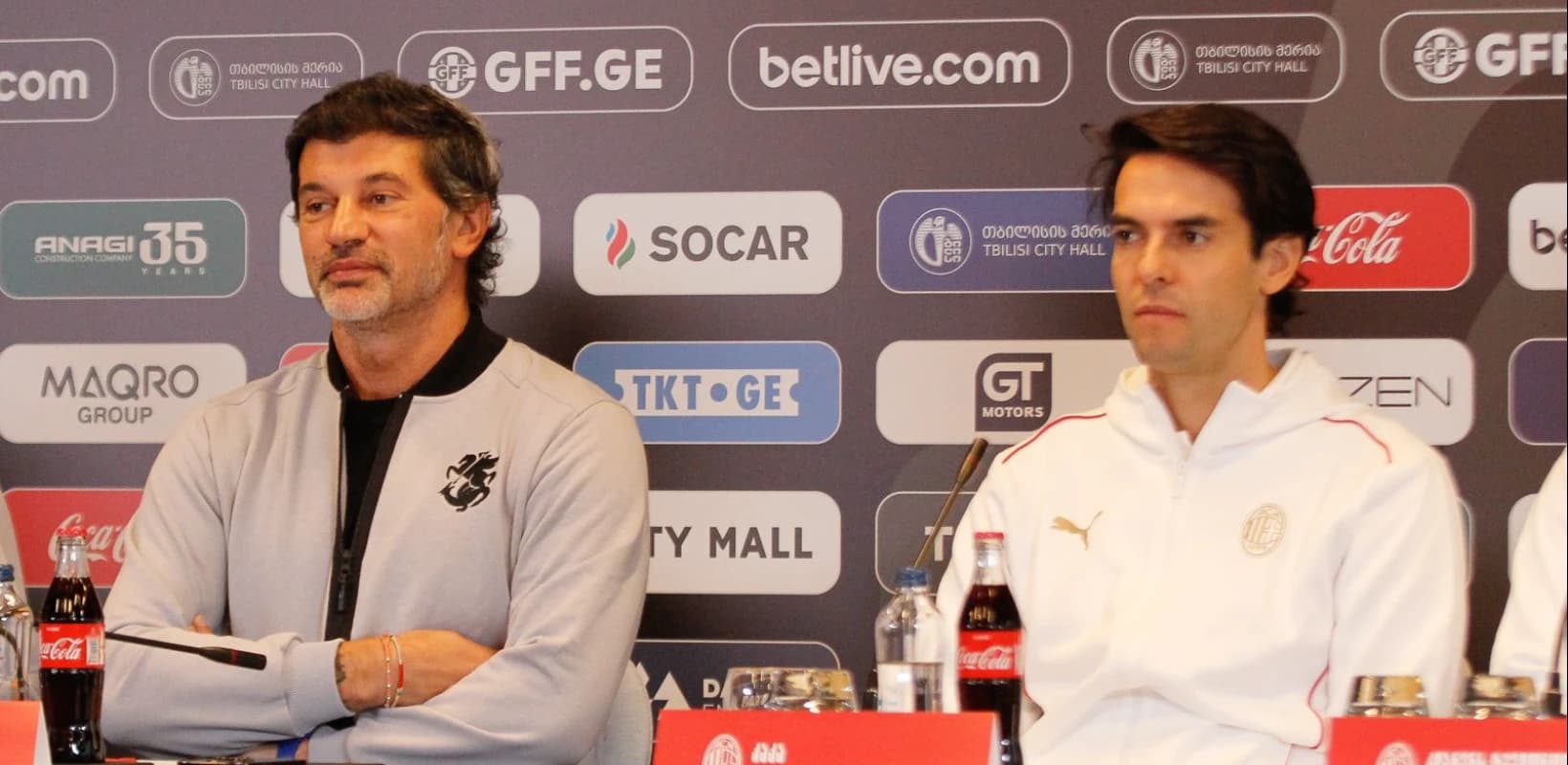 "საქართველოში ყოფნა უდიდეს სიამოვნებას გვანიჭებს", - საქართველოსა და მილანის ლეგენდების კომენტარები მატჩის წინ