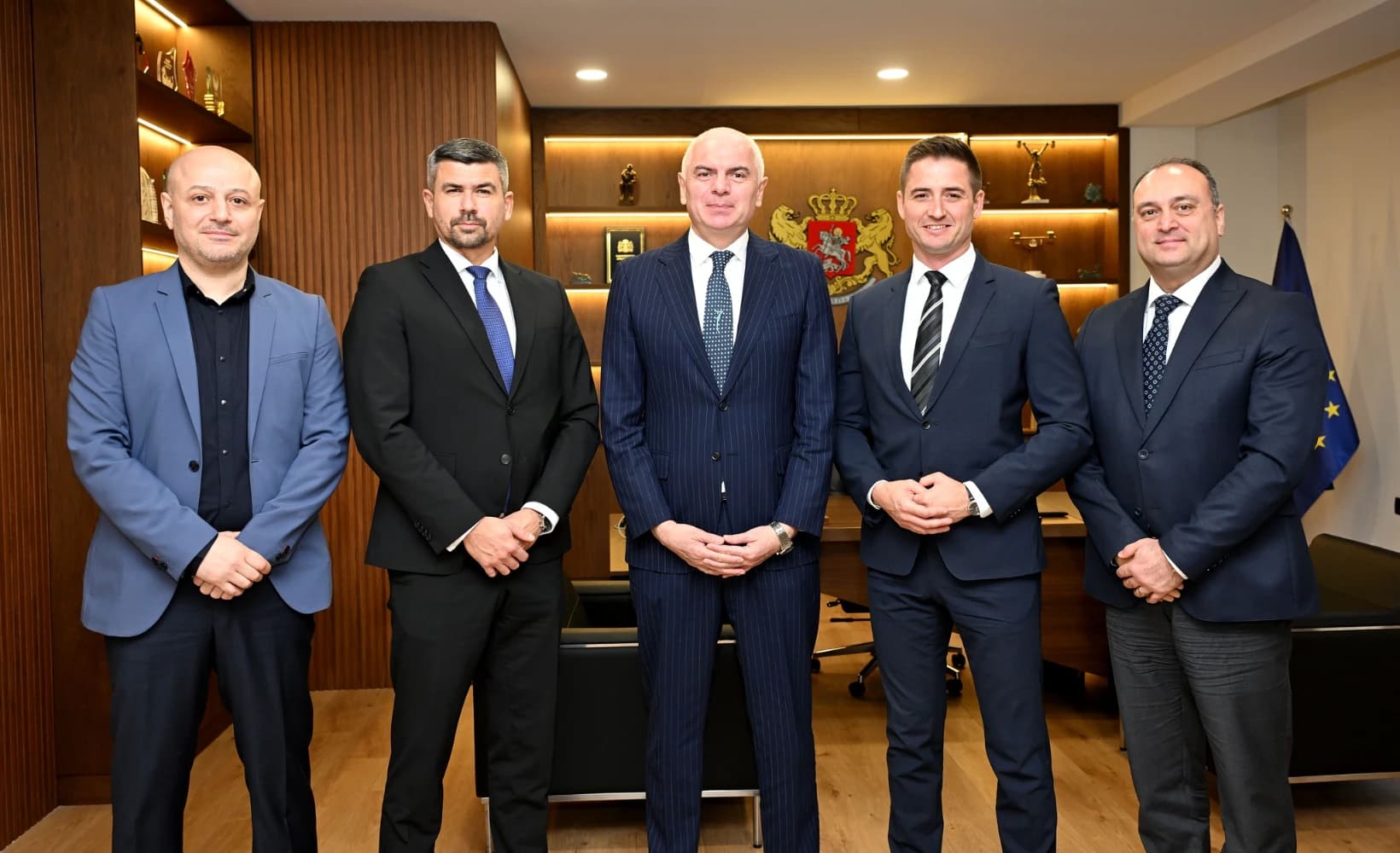 სპორტის მინისტრი მსოფლიოსა და ევროპის მინიფეხბურთის ფედერაციების პრეზიდენტებს შეხვდა