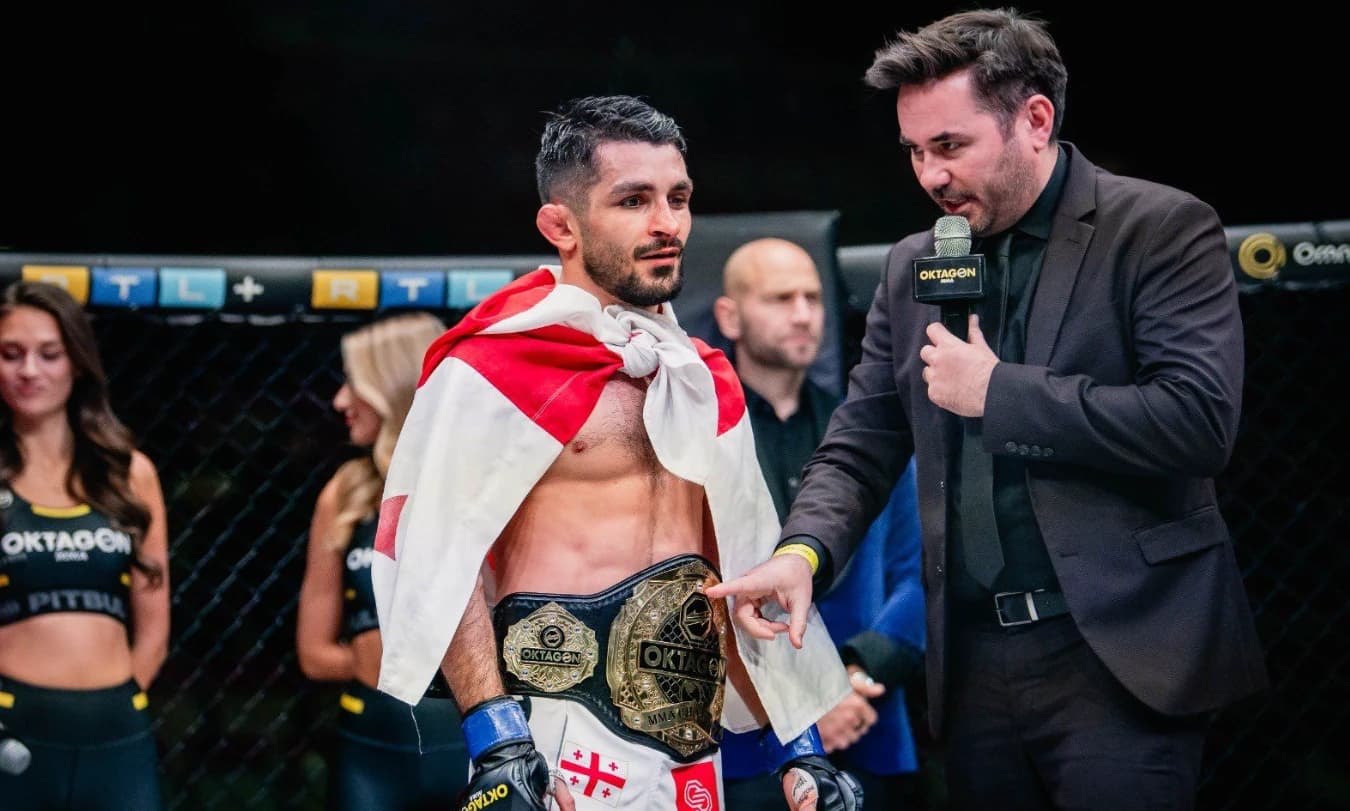 კიდევ ერთი ქართველი ჩემპიონი MMA-ში: ბენო ადამია OKTAGON-ის მწვერვალზე