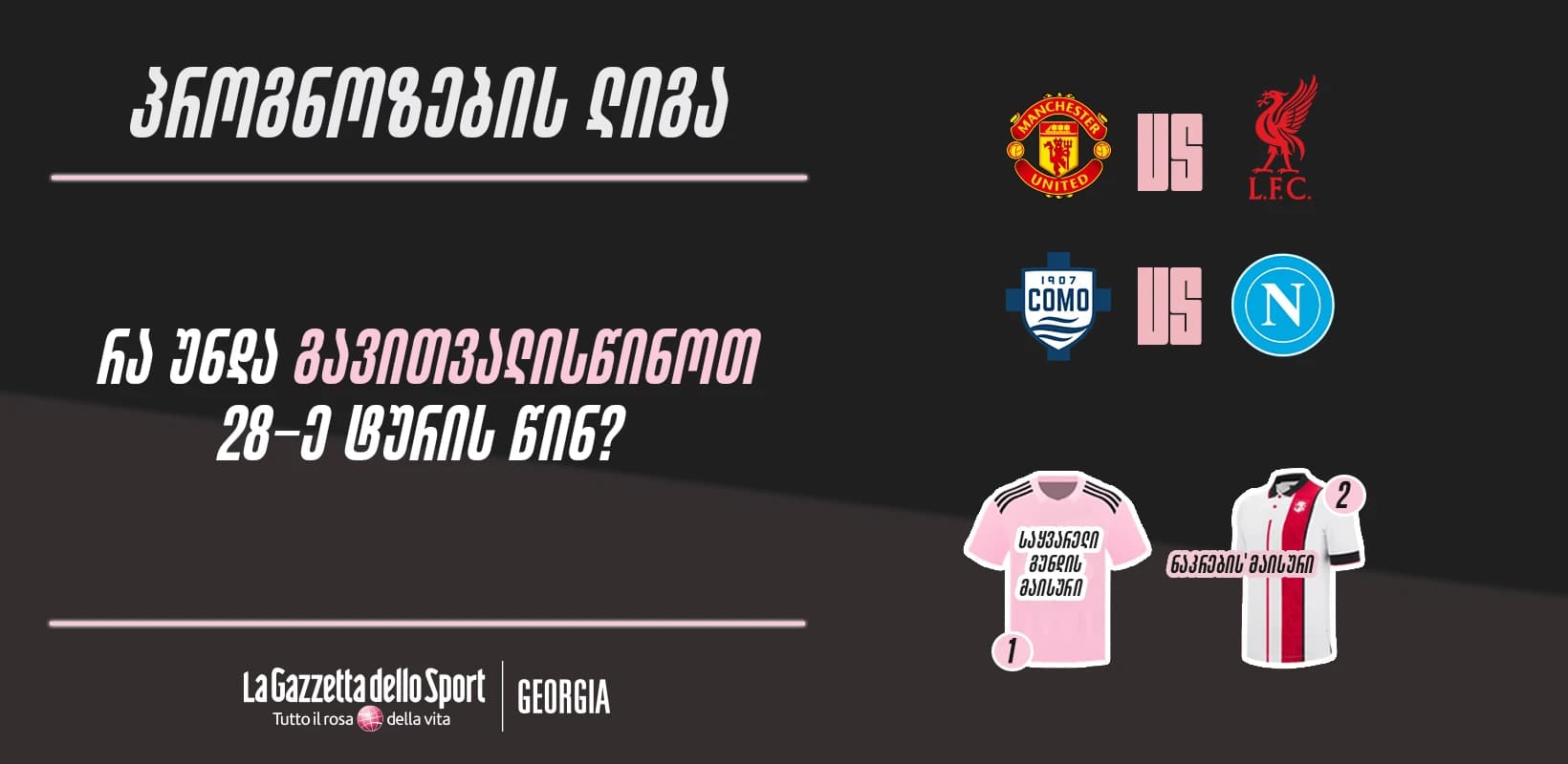 პროგნოზების ლიგა — რა უნდა გავითვალისწინოთ 28-ე ტურის წინ?