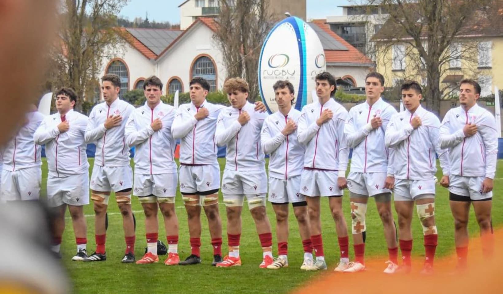 რაგბი - საქართველოს U18 ნაკრების შემადგენლობა ინგლისის წინააღმდეგ