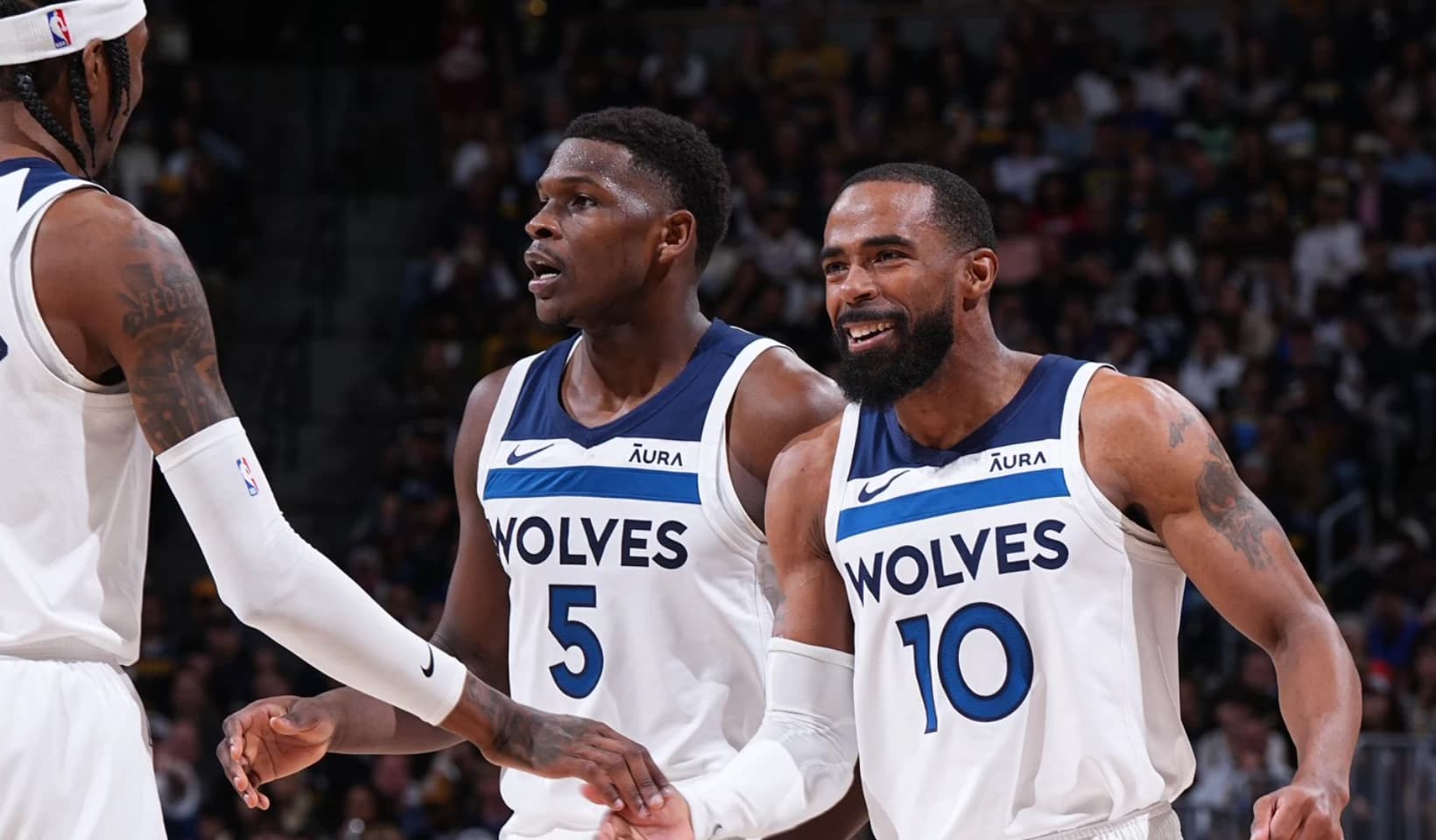 NBA: მინესოტა ტიმბერვულვზი სერიას გამარჯვებით იწყებს